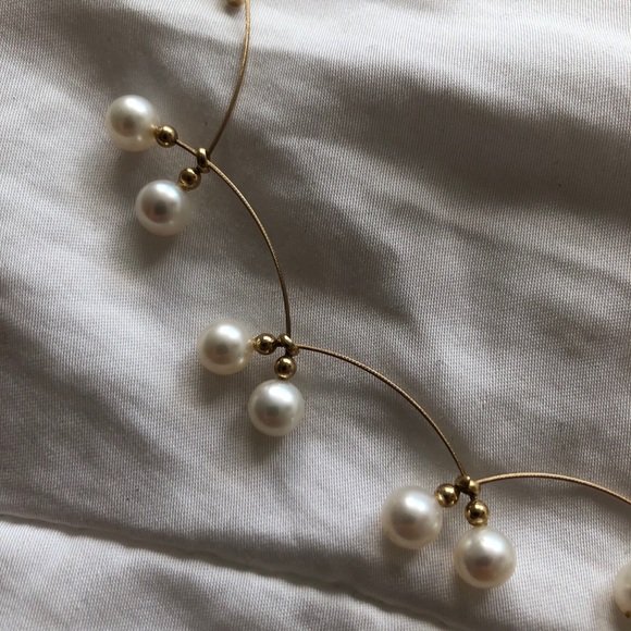 Pearl Chocker Necklace - Picture 4 of 5